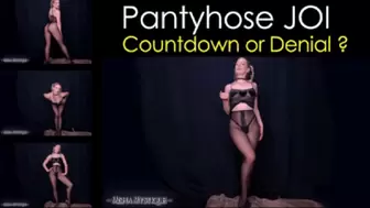Pantyhose JOI: Countdown or Denial - mp4