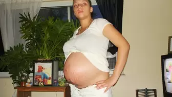 Nish 8 months pregnant Shower