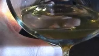 Glass of pee