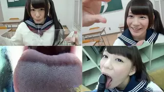 Marie - Enjoy Smell of Her Long Tongue and Spit Part 1 - 1080p wmv