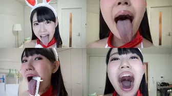Riko - Long Tongue and Mouth Showing - 1080p wmv