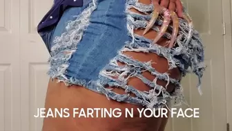 JEANS FARTING N YOUR FACE