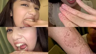 Kanna - Biting by Japanese cute and charming girl part1 - wmv