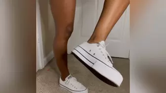 Converse shoe play and removal
