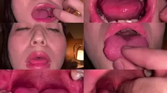Sloppy Mouth, Tongue Playing! (High Quality)