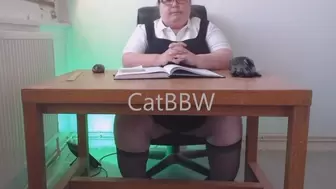 Ugly BBW Strict Teacher Punishes your Peen with Ruler (MP4)