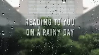 Reading To You On A Rainy Day (ASMR AUDIO)