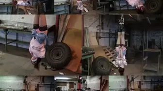 Left dangling by her boots in the old factory (MP4 SD 3500kbps)