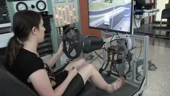 Amiee Drives a Manual Transmission (MP4 - 1080p)