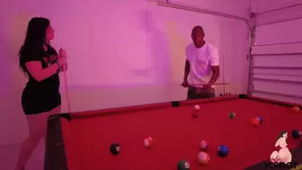 PAWG Virgo Peridot Gets Fucked By BBC on Pool Table