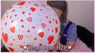 Big Heart Print B2P by Sailor Girl