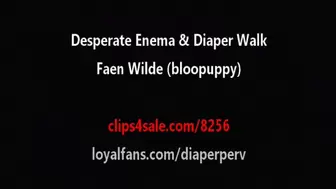 Diaper Lover Audio Faen Wilde Diapers you for enema walk