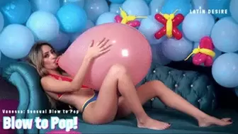 Vanessa: Sensual Blow to Pop! - 4K