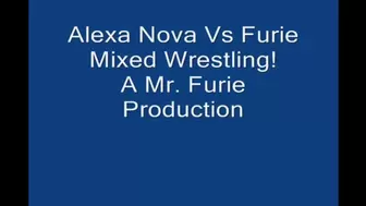 Submissive Alexa Nova Vs Dom Furie In Mixed Wrestling! 1920x1080 Mixed File