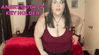 Angry Goth Girlfriend Key Holder