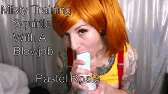 Misty Training Squirtle With a Blowjob