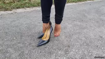 muddy walk with lorenzi high heels HD mp4 1920x1080