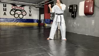Sofia - karate teacher