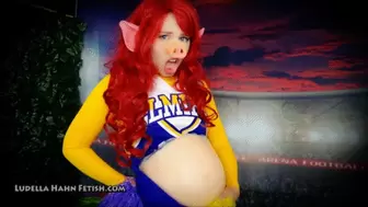 Give Me An Oink - Mean Cheerleader Transformed Into Fat Pig Girl by POV - HD MP4 1080p