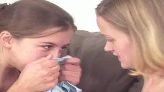 part 2, Cute Becky and friend lick each others panties