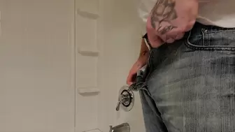 Pissing With a Boner