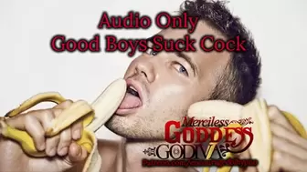Good Boys Suck Cock - Your Faggot Brain Reprogrammed