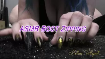 ASMR Boot Zipping (HD)