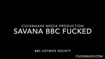 Savana Hotwife BBC fucked