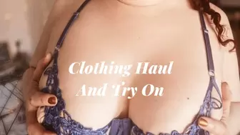 Clothing Haul And Try On