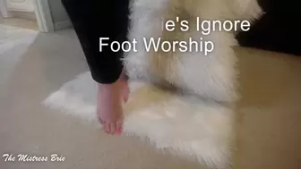 Mistress Brie's Ignore Foot Worship