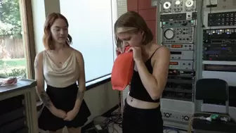 Dakota and Sage Team Up to Blow Their First Hot Water Bottle (MP4 - 1080p)