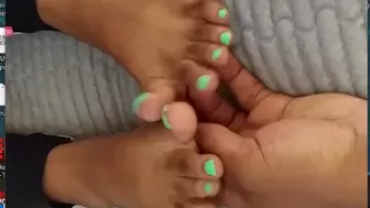 Ms Lee Models And Gets Her Feet Tickled Uncut Version