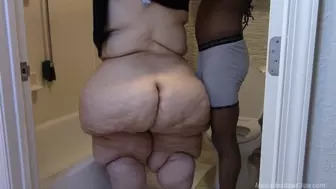 Wet SSBBW ass worshipping, XXX and lots of oral