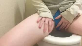 Fill Up My Panty With Piss Over Toilet