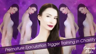 Premature Ejaculation Trigger Training in Chastity - 720p