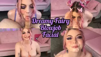 Dreamy Fairy Deepthroat Blowjob Facial