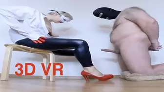 VR Tight leggings mutual masturbation and hands free orgasm for both