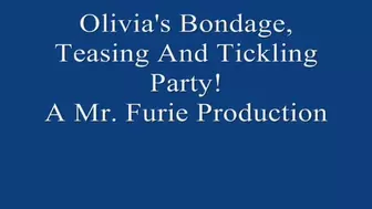 Olivia's Bound Tickling and Teasing Party! 720 X 480 Small File