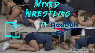 Mixed wrestling in my Leather Reebok ( Mobile&Tablet version )