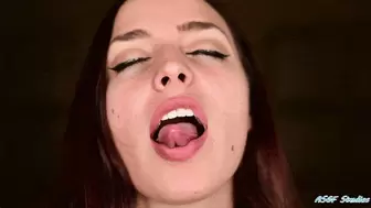 Karly Salinas kissing and tongue fetish! - MP4