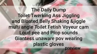 My best TOILET FETISH videos of this month Jiggly Ass Shaking Spreading Twerking Bloated belly shaking Peeing Ploping and more Compilation video