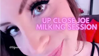Up Close JOE Milking Session