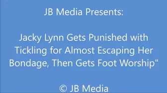 Jacky Lynn Tickled and Teased While Bound Wrists to Ankles - HD