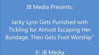 Jacky Lynn Tickled and Teased While Bound Wrists to Ankles - SD