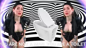 You are not a man, you are a toilet- Pee version