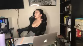 Coworker Shows Off Her Burps and Feet