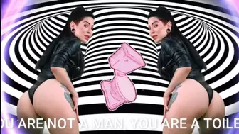 You are not a man, you are a toilet- caviar version