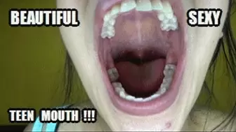 MOUTH FETISH AND TEETH OF THE LOVABLE TEEN PUCCA KIP9K HD MP4