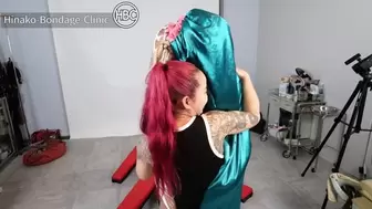 Satin Bag Shibari Rope Bondage!