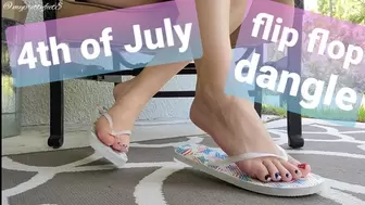 Festive Flip Flop Dangle